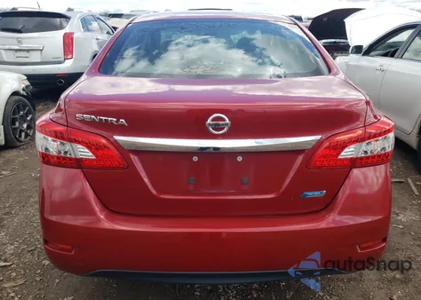2013 Nissan Sentra S из США, поврежденный, VIN 3N1AB7AP0DL750870